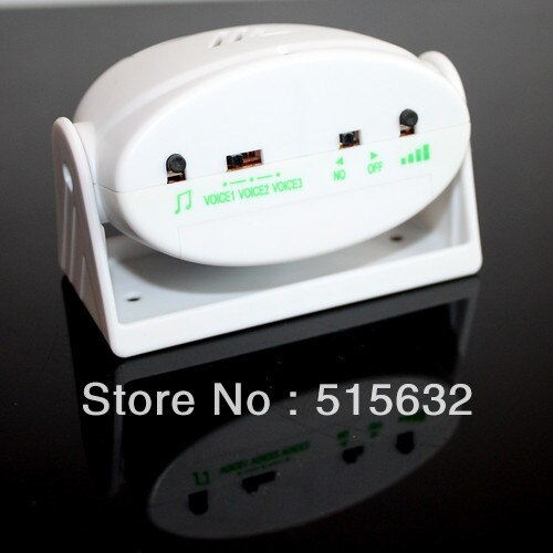 Wireless visitor Customer ding-dong door chime Entry Alert Entrance Alarm with power charger