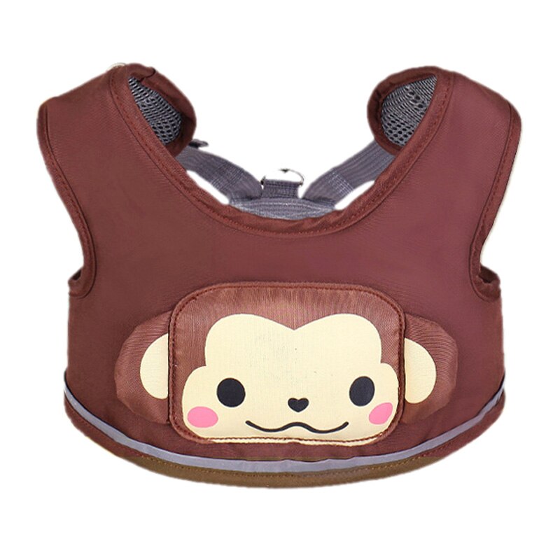 Dla dzieci maluch pas szelki bezpieczeństwa torba asystent plecak smycz dzieci dziecko dzieci robić nauki chodzenia torby bawełna siatka temblak: Różowy