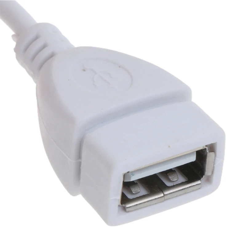 5ft White USB Extension Cables – USB 2.0 Type A Male to A Female Extension Cable for Keyboard, Mouse, Printer