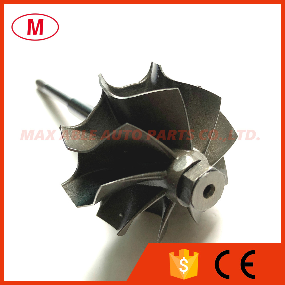 TD04L 41.2/47.2mm 9 blades Turbocharger Turbine Shaft &Wheel/Turbo Turbine Wheel Shaft for Volv*o Suba/ru Turbo part