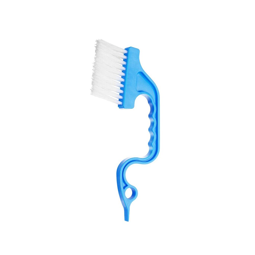 3 Colors Window Groove Cleaning Brush Swan Shape Scraper Brush Sill Crevice Cleaner Household Cleaning Brush Kitchen Clean Tools: Blue