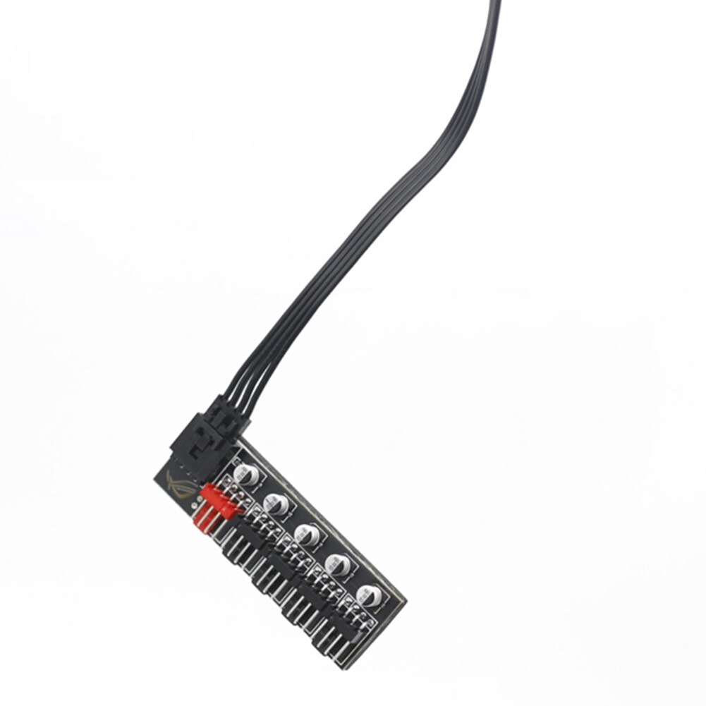 50cm 5 Port PC Fan Hub Splitter Speed Controller Adapter für 4 Pin PWM Kühler Lüfter