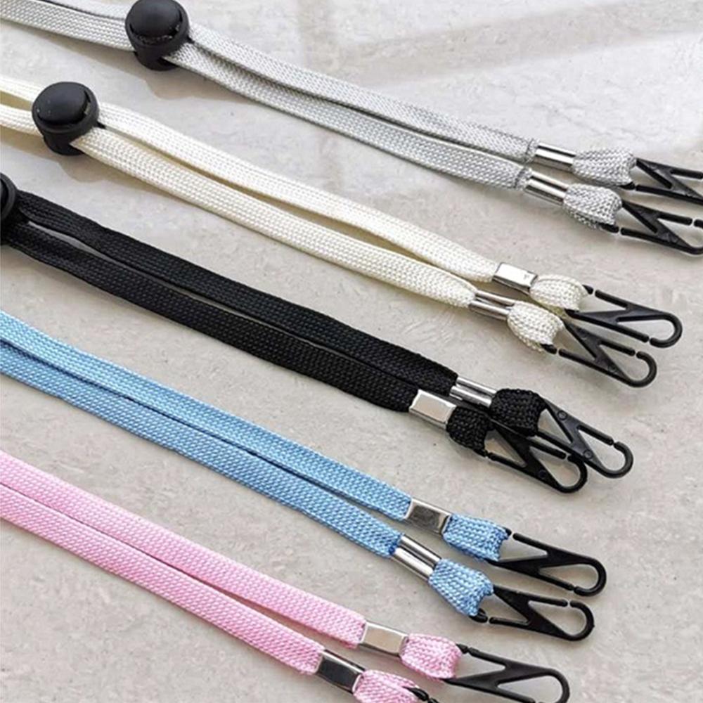 Adjustable windproof rope for hats, hat rope, mask lanyard, windproof rope