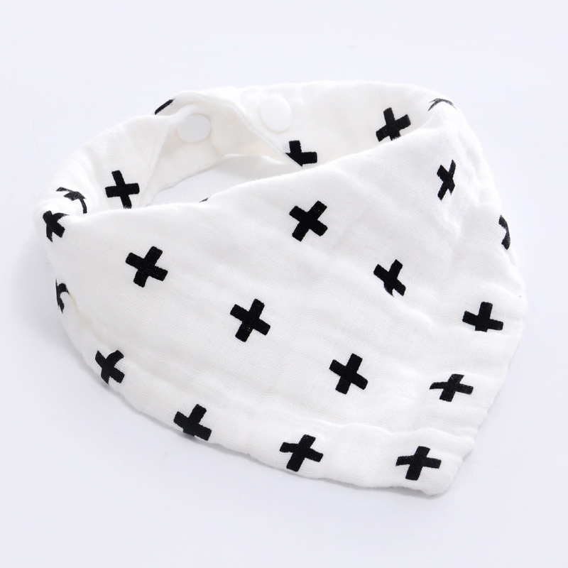 Slabbers Jongen Meisje Bandana Water Absorberen Bib Burp Doek Driehoek Katoenen Sjaal Baby Burp Baby Kerst Accessoires