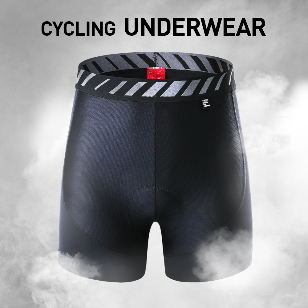 Slip da ciclismo Santic mutande da ciclismo traspiranti ad asciugatura rapida da uomo pantaloncini da bici da strada in spugna da montagna comodi