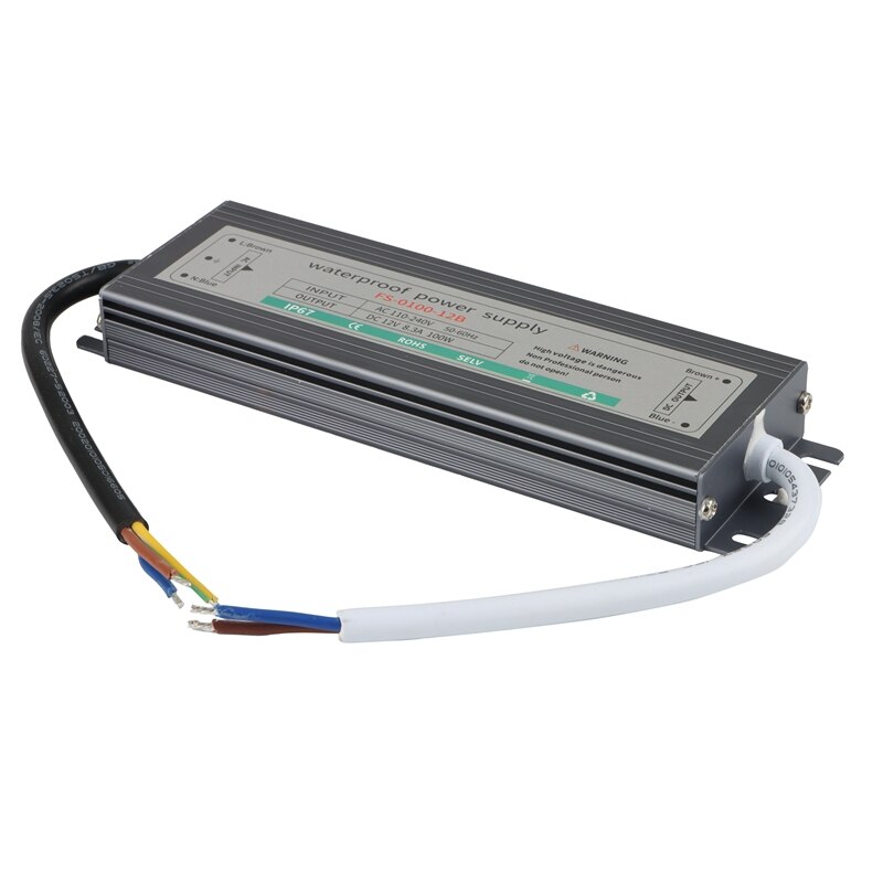 Waterdichte Schakelende Voeding 12V100W Outdoor Transformator 12V8.3A 12V Constante Spanning Voeding