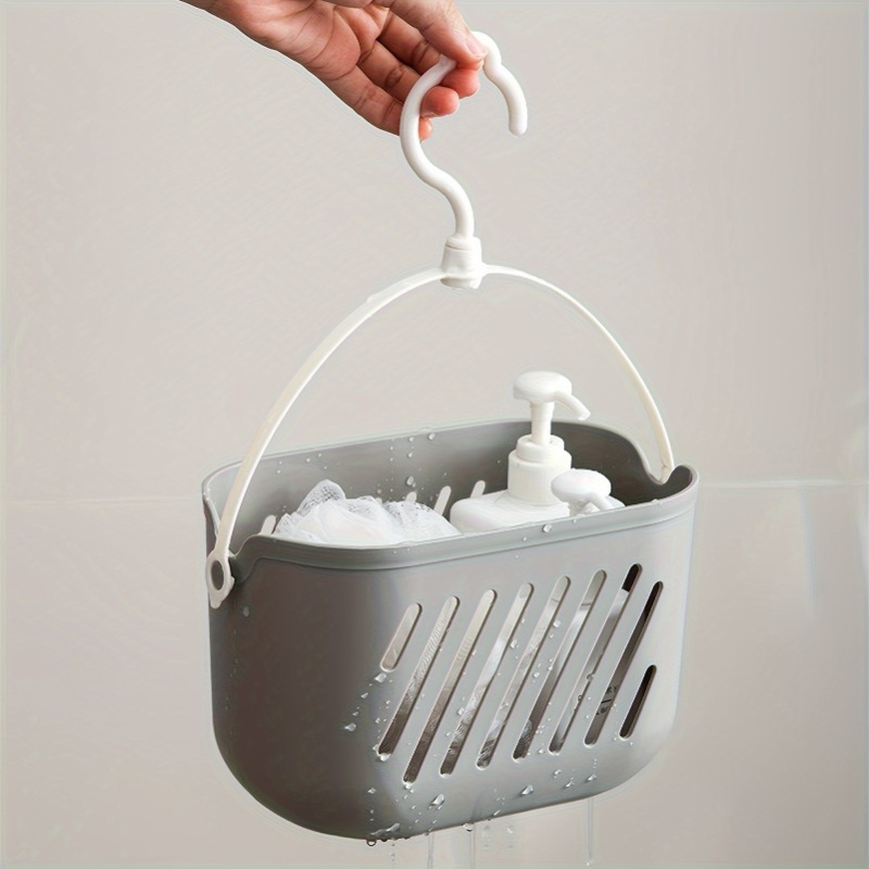 Hangende opbergmand - Multifunctionele open plastic organizerbox, geschikt voor badkamer, keuken en thuisgebruik