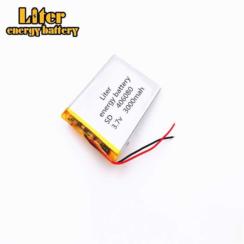 Liter energy battery 406080 3.7V 3000mah tablet battery with Protection Board For VX787 VX530 VX540T VX585