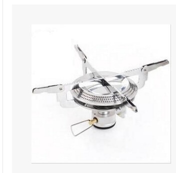 Portable Stainless Steel Camp Collapsible Bracket Gas Stove Outdoor Picnic Barbecue Camping Equipment with bag