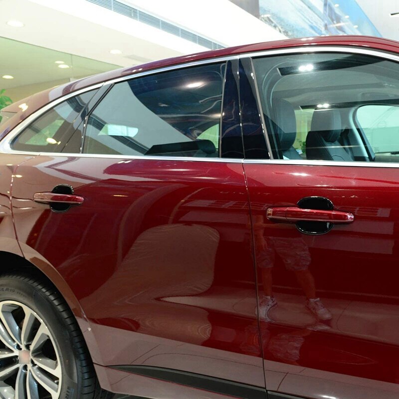 4 piezas de embellecedores para puerta de coche, accesorios decorativos para el exterior de la puerta, compatibles con jaguar f-pace f-pace  x76