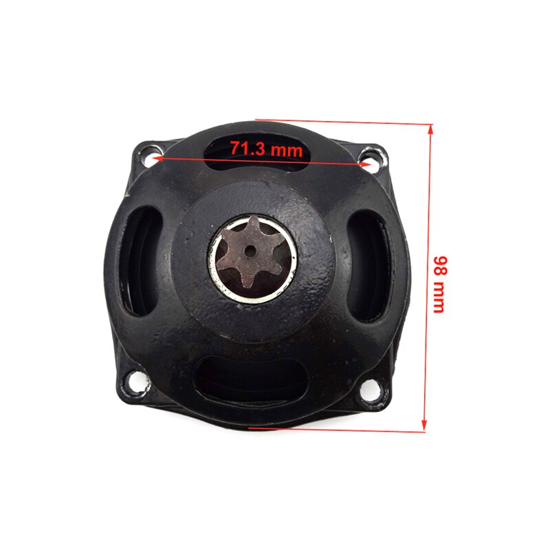 XLSION Aftermarket T8F 6 T Clutch Drum Versnellingsbak Voor 47cc 49cc 2 takt Mini Moto ATV Poket Bike Dirt Bike