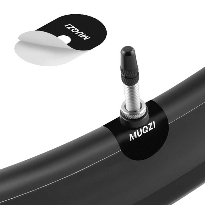 2/5/10pairs Fiets Ventiel Velg Sticker Presta Schrader Ventiel Sticker Weg Mountainbike Band Air Nozzle beschermende Lijm