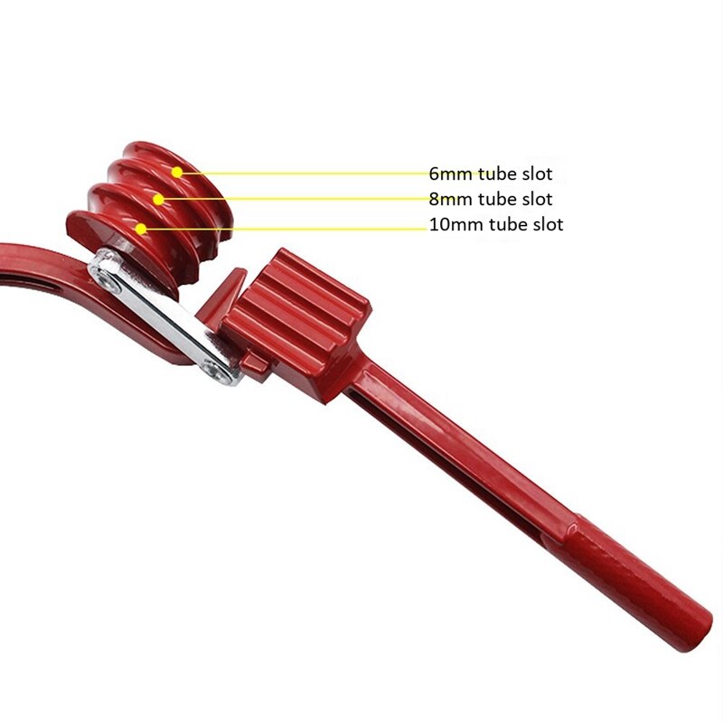 3 In1 Manual 180 Degree Metric Tubing Bender for 1/4 5/16 and 3/8Inch Copper Aluminum Thin Stainless Steel
