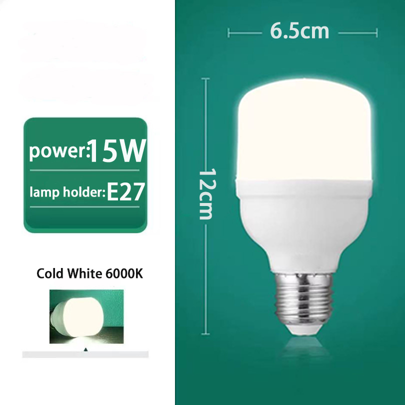 Bombillas LED grandes E27 20W 30W 40W 50W luces de boca de tornillo lámpara de ahorro de energía Interior sala de estar dormitorio iluminación de oficina: YELLOW / RGB