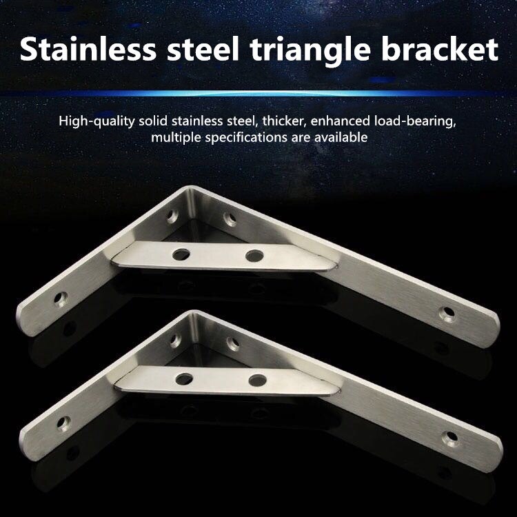 ,Stainless steel triangle bracket,Shelf support,Partition holder,high load,easy to install,Microwave oven rack