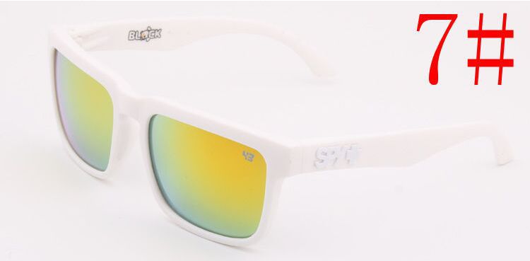 2183 Calssic Platz Sonnenbrille Männer Frauen Soprt draussen Bunte Jahrgang Sonnenbrille UV400: 7