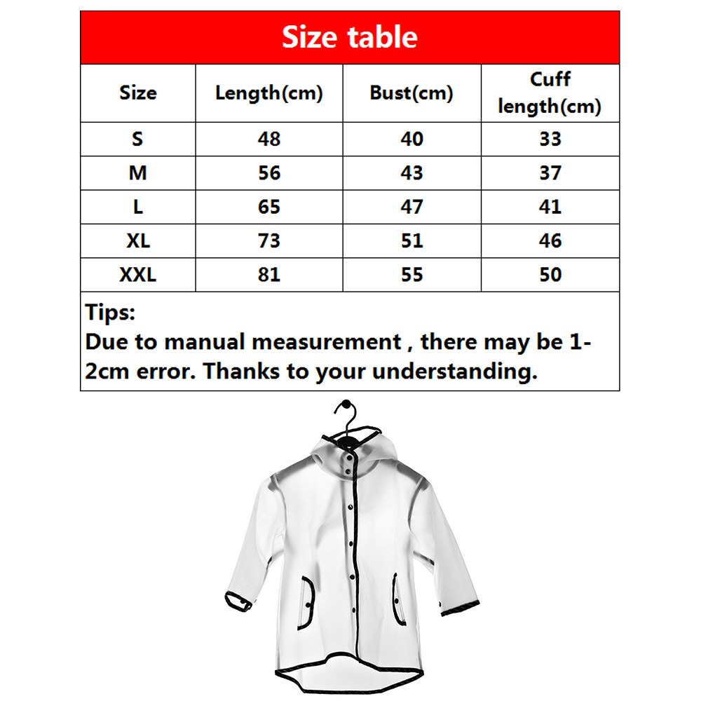 Chubasquero transparente de goma EVA para niños, chubasquero con capucha para exteriores, impermeable para niños niñas niño pequeño, chubasquero para niños