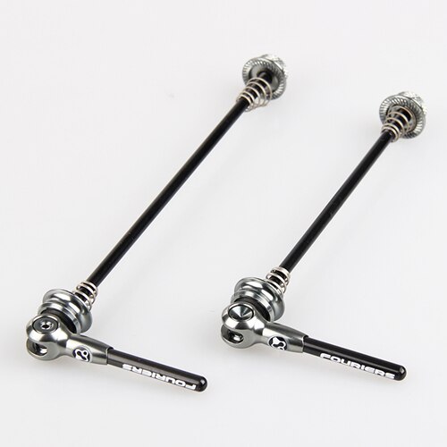 VGEBY 2Pcs Bike Quick Release Skewers – Ultralight Alloy Skewer Set For Road & MTB Wheels