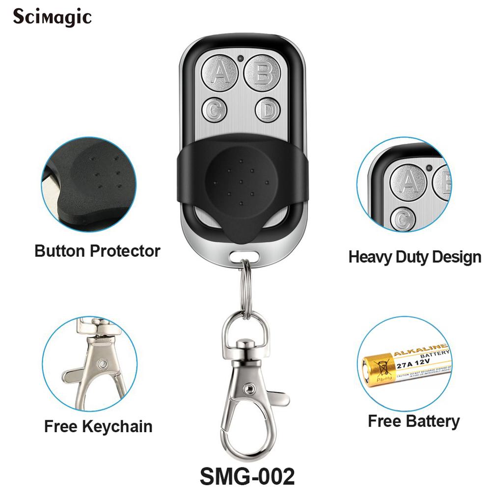 ERREKA LUNA ERREKA RESON Compatible Electric Gates Remote Controls for Command Garage Barrier Fixed Code Key Fod 433.92Mhz