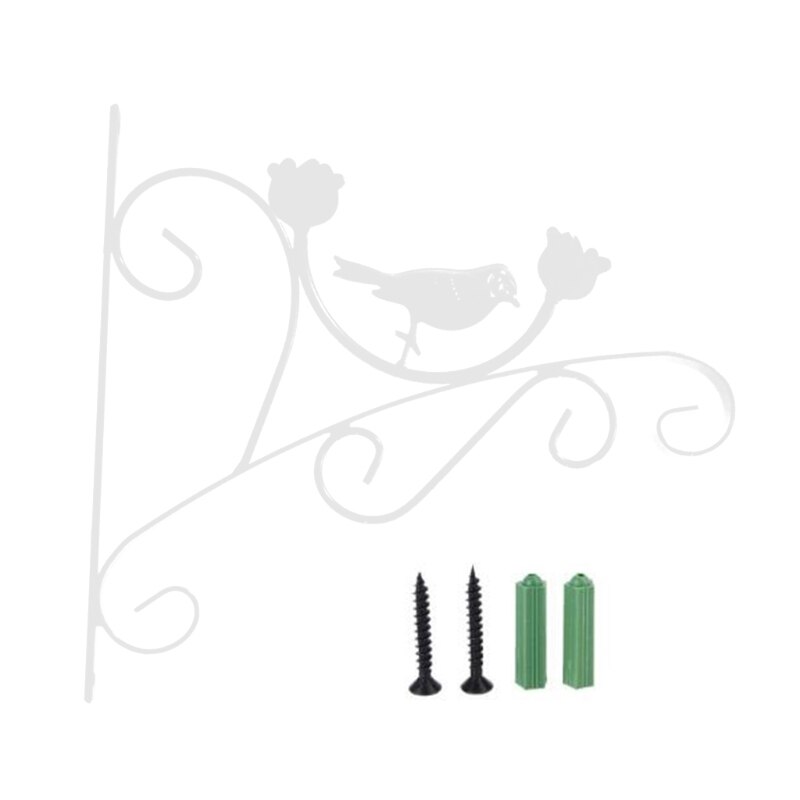 Scandinavische vogel wandhanger bloempot ondersteuning plantenbeugel haak hanger decoratie  m68e