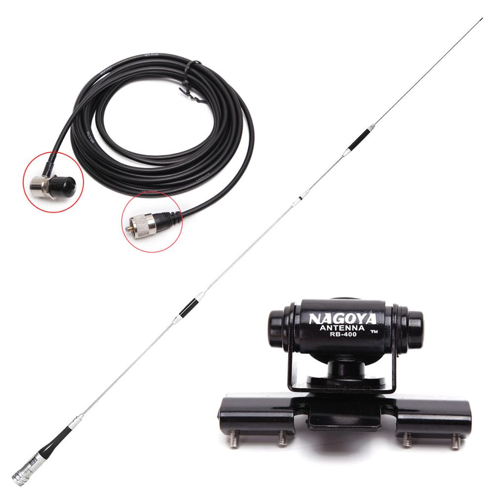 Diamond – autoradio Mobile SG-7900 double bande, 144/430MHz, en acier inoxydable, 150W, 5.0/7, 6dbi, antenne à Gain, SG7900: With antenna set 1