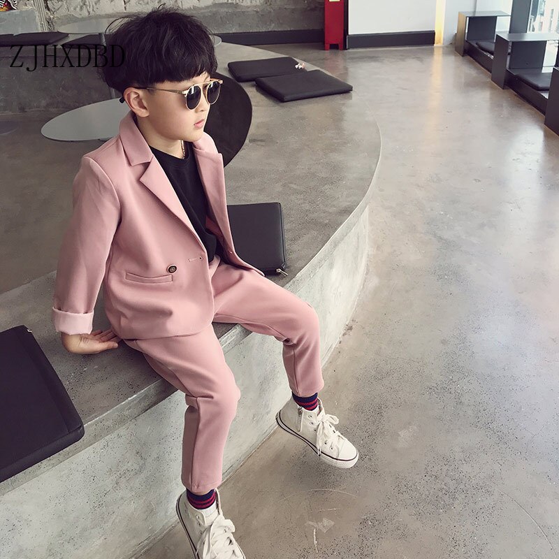 Baby Jongens Pakken Kids Blazers Zomer Enkele Breasted Shirts Vest Broek 3Pcs Set Jongens Formele Bruiloft Dragen Kinderen kleding