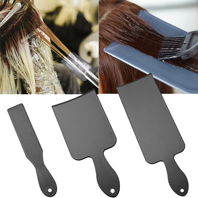 Paleta de tablero de teñido para tinte de cabello de salón, de peluquero, placa de barrido de Color antideslizante, herramientas de estilismo, suministro de tinte para el cabello