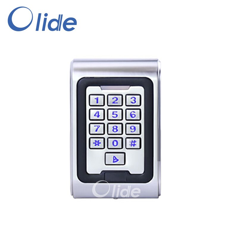 Toegangscontrole Systeem Toetsenbord Voor Elektrische Deur, Waterdichte IC Kaartlezer DC 12 V