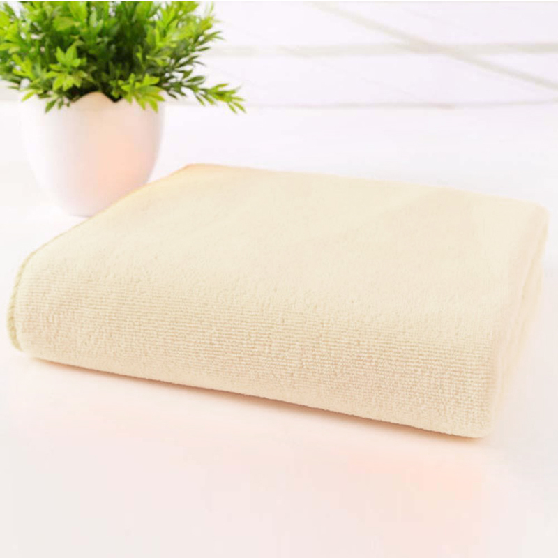 70*140cm Solid Absorbent Bath Towel Microfiber Towel Quick-Drying Soft Beach Towels Spring/Autumn Swimming Spa Towel