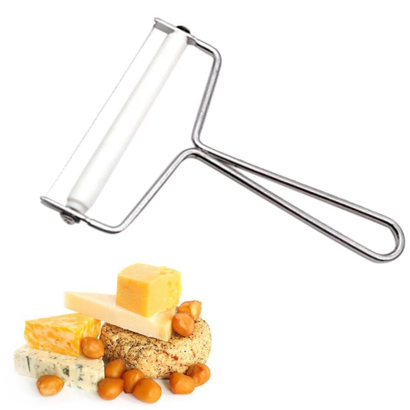 1PC Cheese Slicer Stainless Steel Cheddar Cutting Tool Butter Chocolate Wire Slicer Kitchen Rallador Food Cutter Accessories