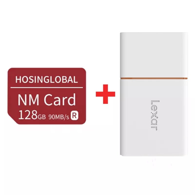 Suitable for Huawei nano memory card original nm 64gb 128gb 256gb mobile phone p30 p40 matexs mate30 mate30 pro matepad: 128 with card reader