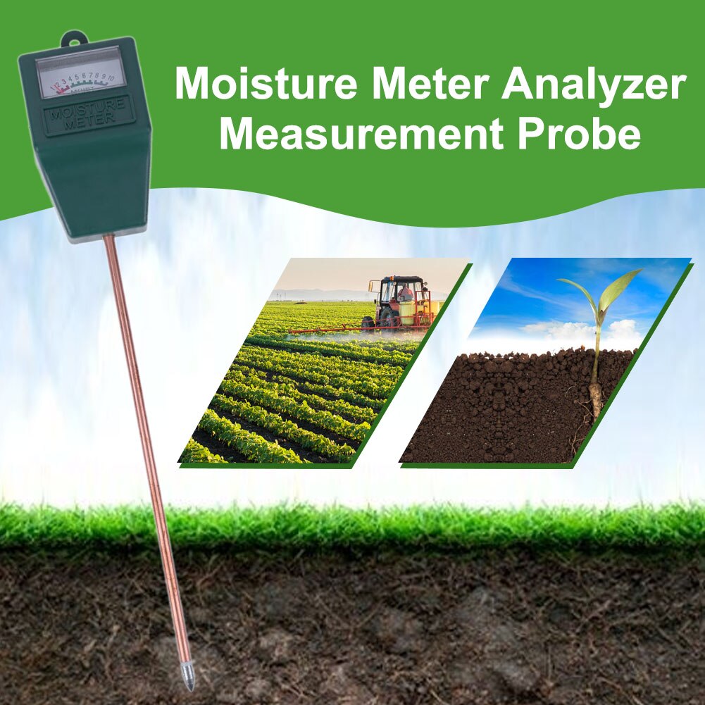 Plant Soil Moisture Tester Sensor Probe Garden Meter Portable Gardening Detector Easily Carrying Part Eco-friendly Tool