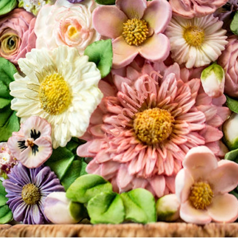 Smørkrem blomster form fondant kake dekorasjonsverktøy silikonformer til håndverk sjokoladebakeværktøy til kaker gumpaste fim