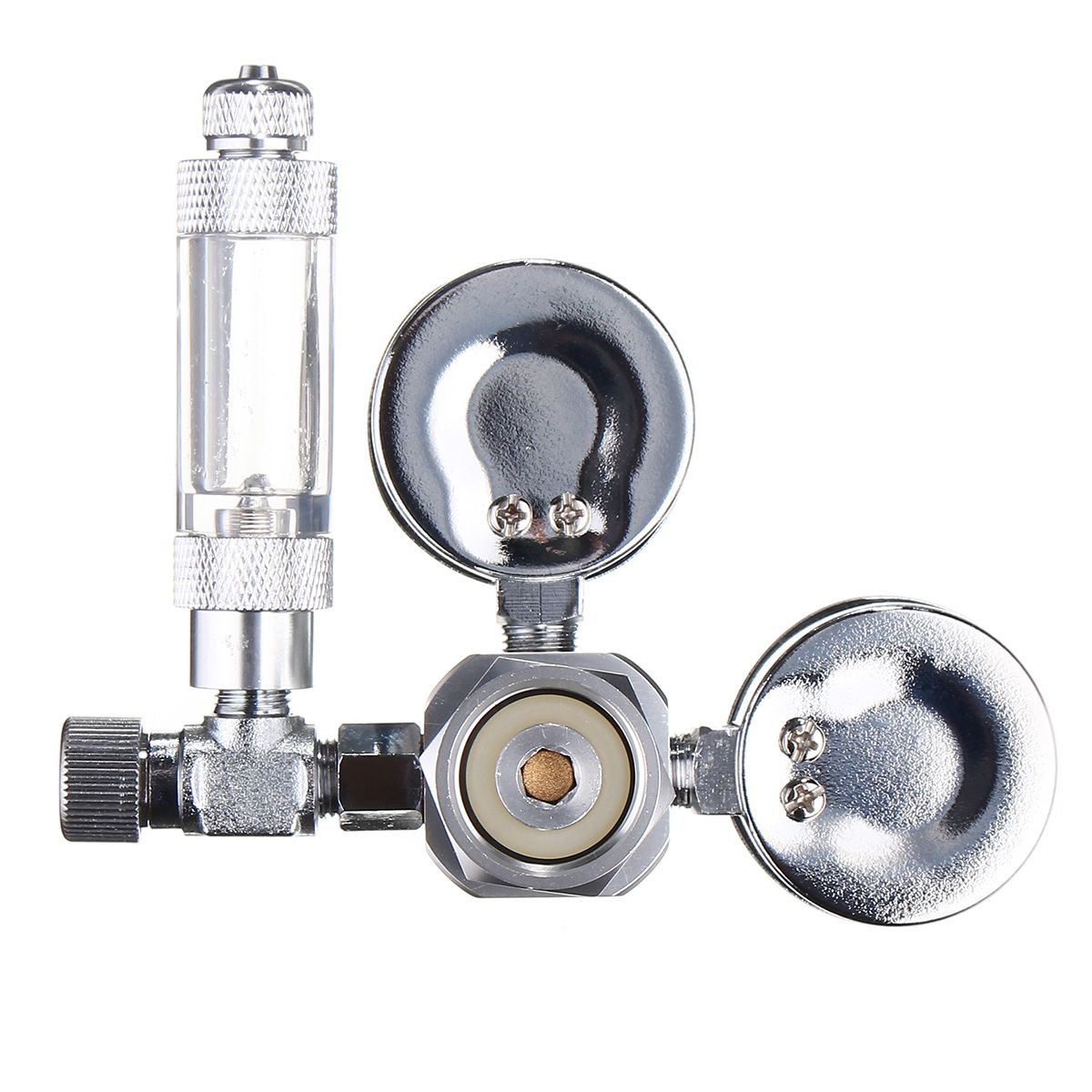 Aquarium Co2 Regulator System With Check Valve Bubble Counter Magnetic Solenoid Guage Carbon Dioxide Meter Pressure Reduce Valve