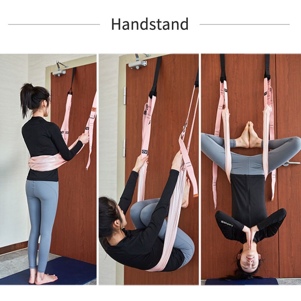 Anti-tyngdekraft yoga flyvende swing yoga hængekøje lufttræk enhed hængekøje udstyr til pilates kropsformende fitness udstyr