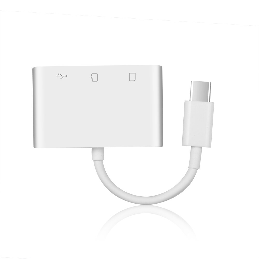 3 In 1 USB Card Reader Adapter Type C Cable SD / M... – Vicedeal