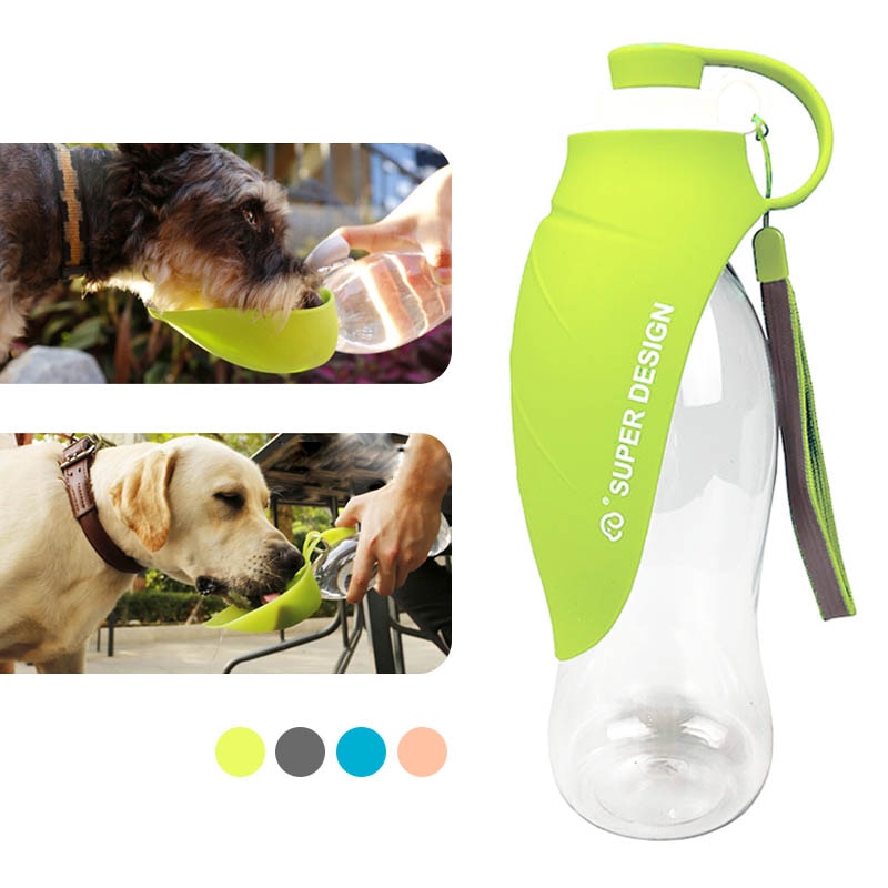 580ml opvouwbare drinkbakken voor huisdieren, siliconen, draagbare drinkbak voor huisdieren, waterdispenser voor honden, reisvoerbak voor huisdieren, kattenvoerbak
