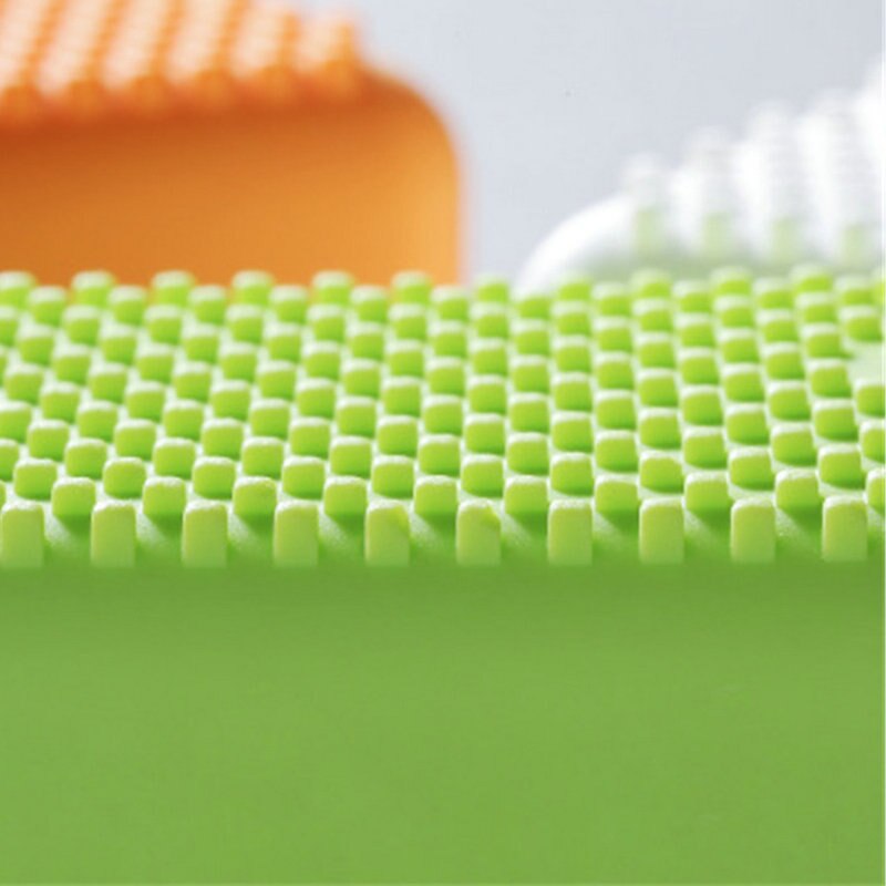 Silikageeli pesuharja pehmeät hiukset puhdistus kenkäharja levy harja alusvaatteet puhdistus pyykin alusvaatteet harja kaksikäyttöinen harja