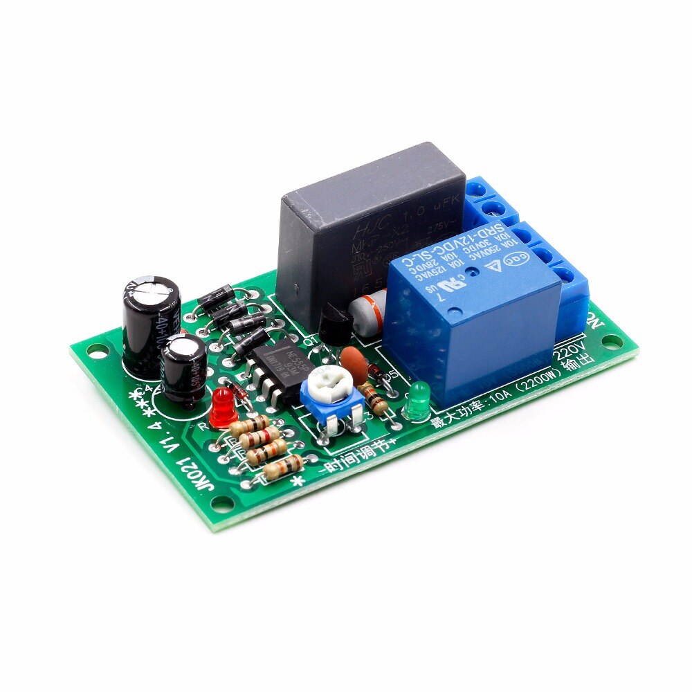 AC 220V Einstellbare Timer Verzögerung Schalter Drehen Auf/aus Zeit Relais Modul L15