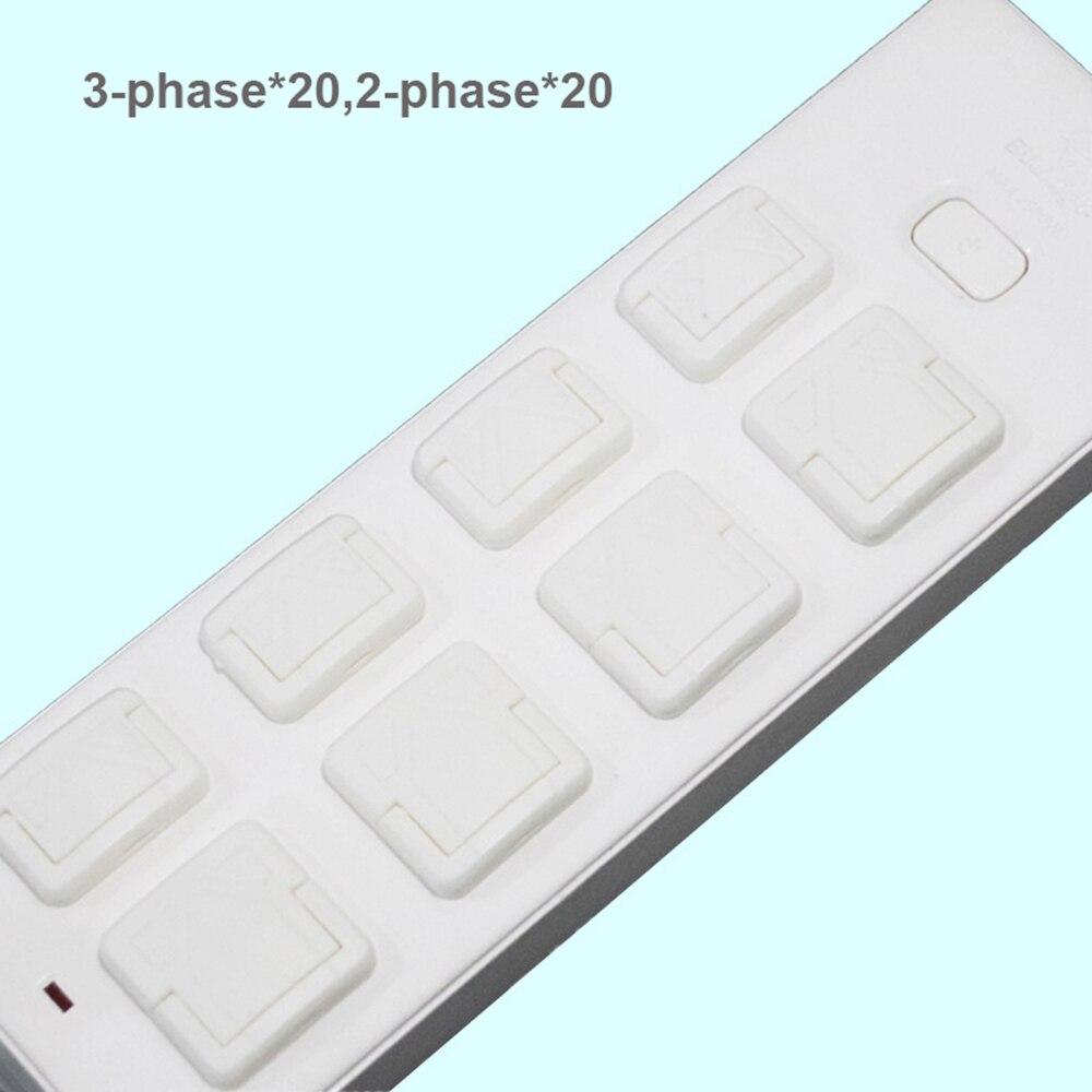 Anti Elektrische Shock Stekkers Protector Cover Cap Anti-Shock Stopcontact Elektrische Outlet Kinderen Veiligheid Guard Protection Cover: B white