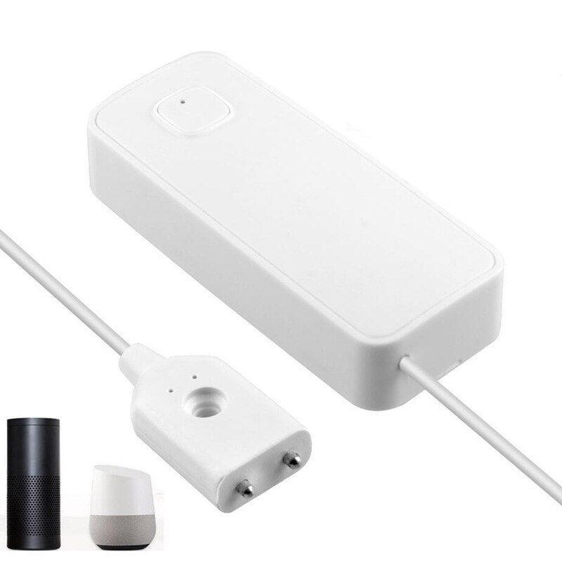 WiFi smart Water Leakage Sensor Water Alarm Compatible With APP Connection Easy Installation
