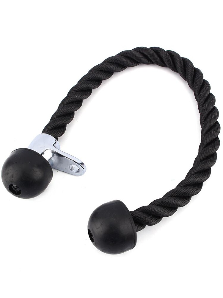 Nylon triceps biceps tau trening kabel skyve opp trekke ned press bar vedlegg