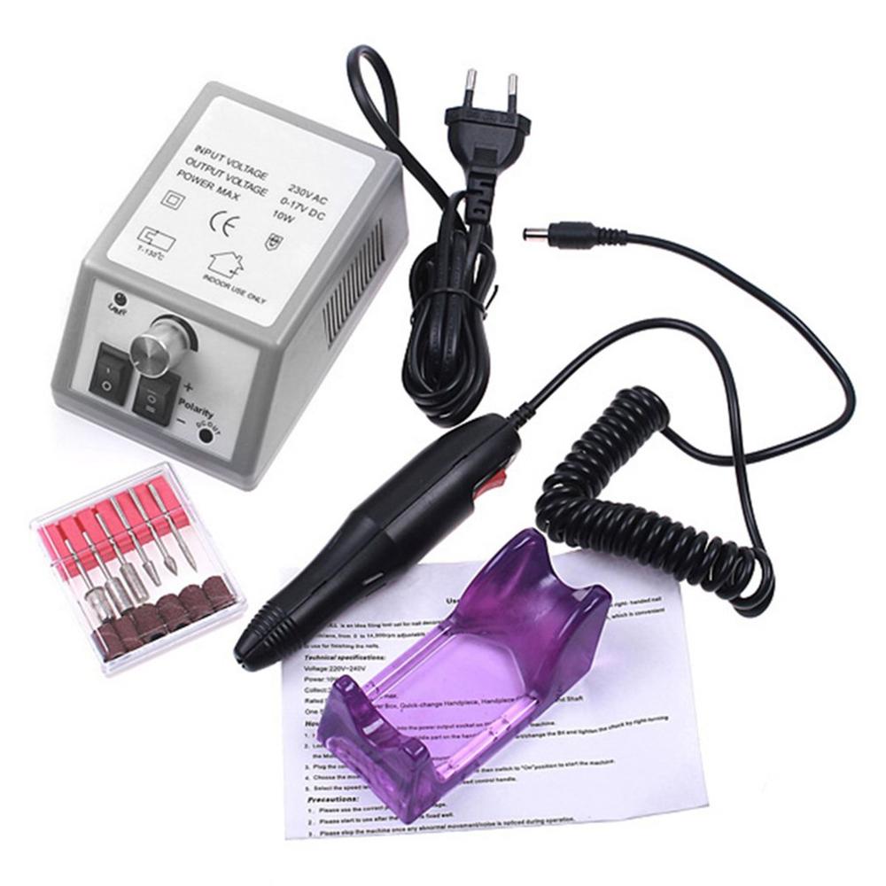 Mini 2000 nagelpolerare poleringsverktyg set power pedikyr gel nagelband borttagning kvarn polerutrustning manikyr rakmaskin
