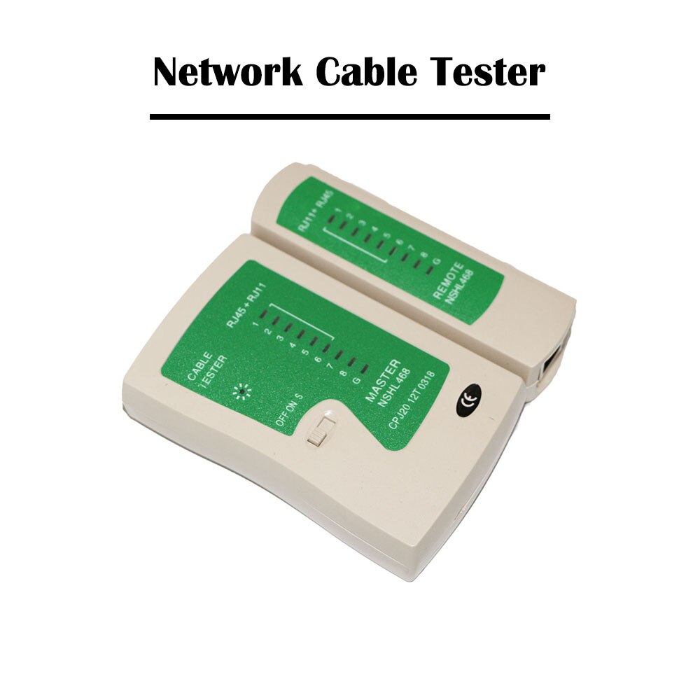 10 Pieces Network Cable Tester Networking Wire Telephone Line Detector Tracker Tool kit RJ11/RJ45 Ports