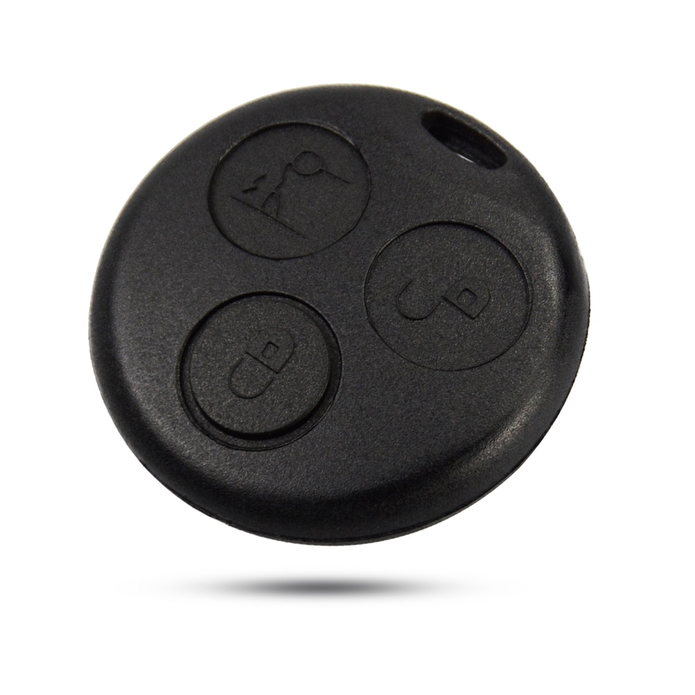 OkeyTech klucz Diy muszla dla Mercedes Benz MB sprytny Fortwo 450 Forfour Roadste 3 przycisk klucz pokrywa zamiennik pilota Obudowa bez grota