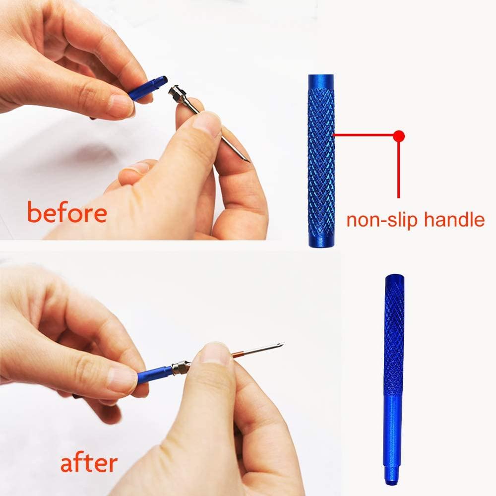 KAOBUY 15pz Del Ricamo Pugno Aghi Ricamo Cucitura punch fa Frugando Punto Croce Cucitura squartatore Forbici