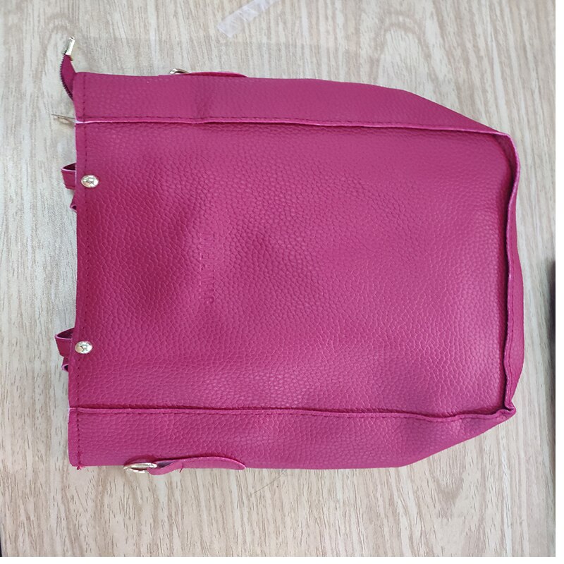 Neliosainen olkalaukku messenger laukku lompakko käsilaukku naisen laukku nahka kestävä retro olkalaukku sac main femme