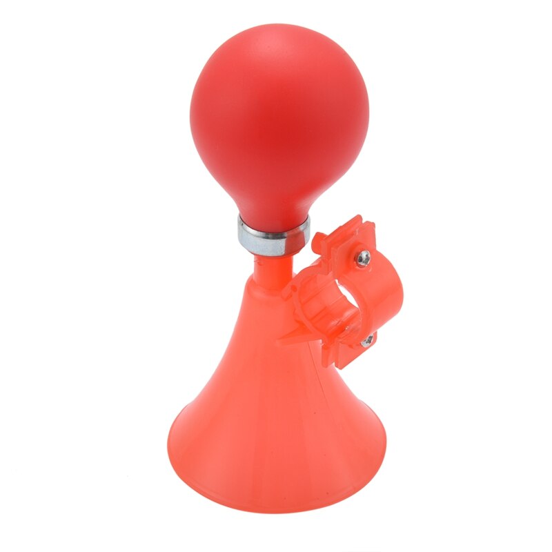 Tromba per tromba d'aria in plastica per bici da manubrio diametro 22mm rosso