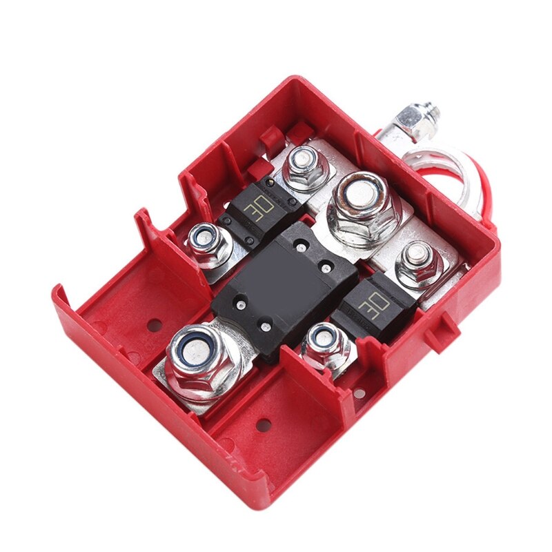 U90C Negatieve Positieve Geïsoleerde Rail Ground Power Distributie Terminal Blok Batterij Bus Bar Voor Mariene Auto Trailer Boot