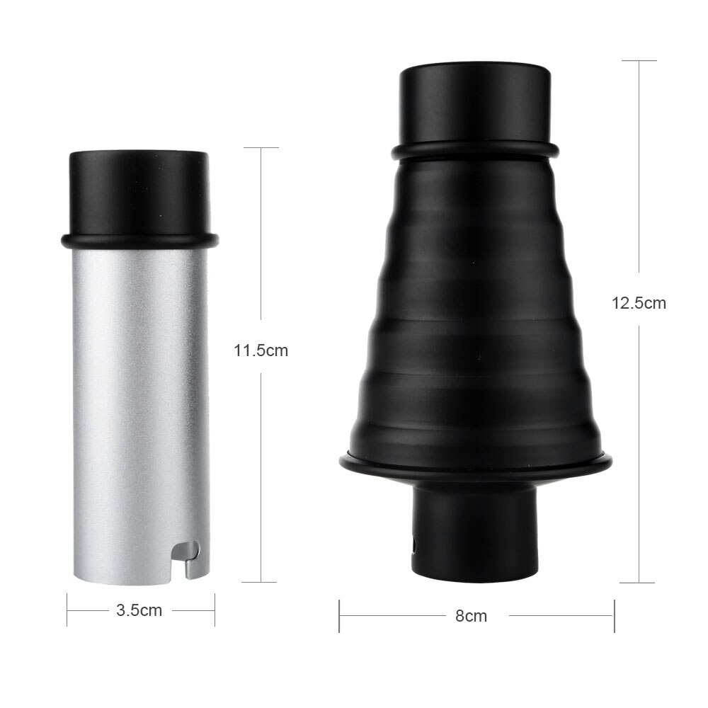 Godox AD-S9 Flash Snoot Met Honingraat Voor Witstro AD200 AD360II AD360 AD180 Flash Speedlite